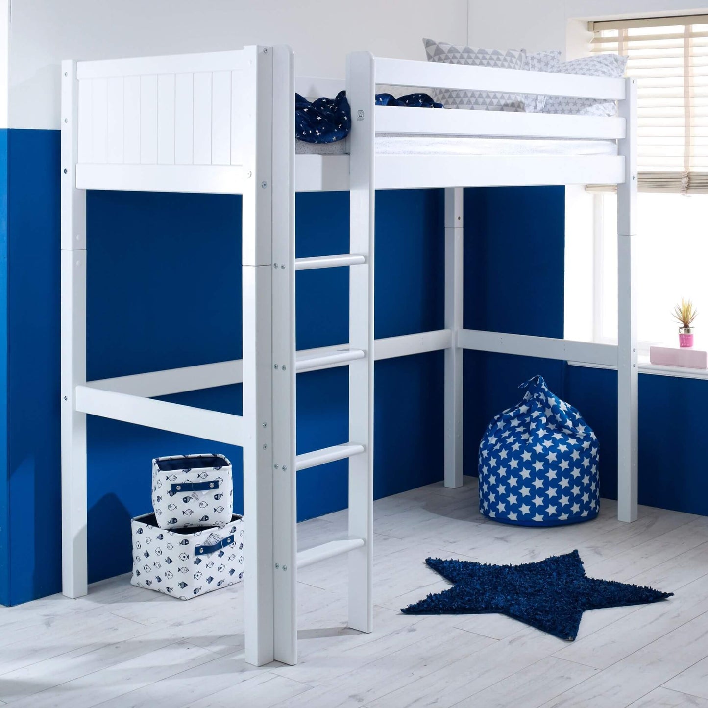 The Nordic High Sleeper Loft Bed - Millie & Jones