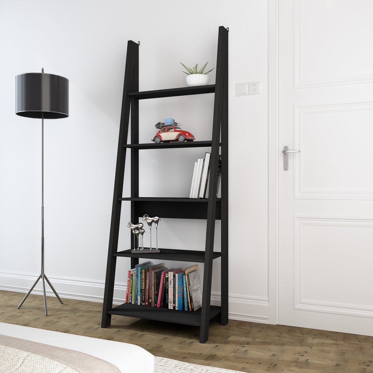 Torcross ladder bookcase