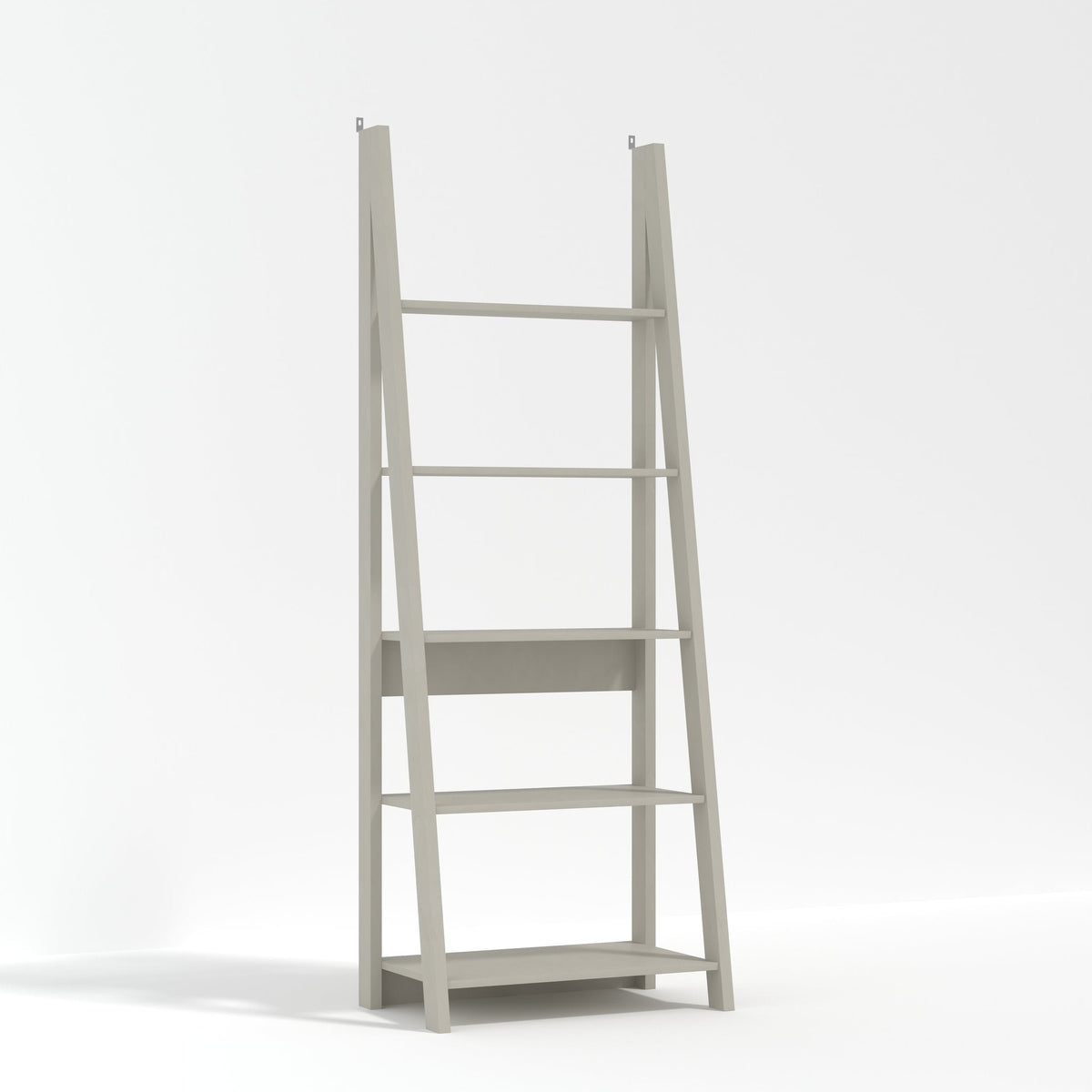 Torcross ladder bookcase in Grey