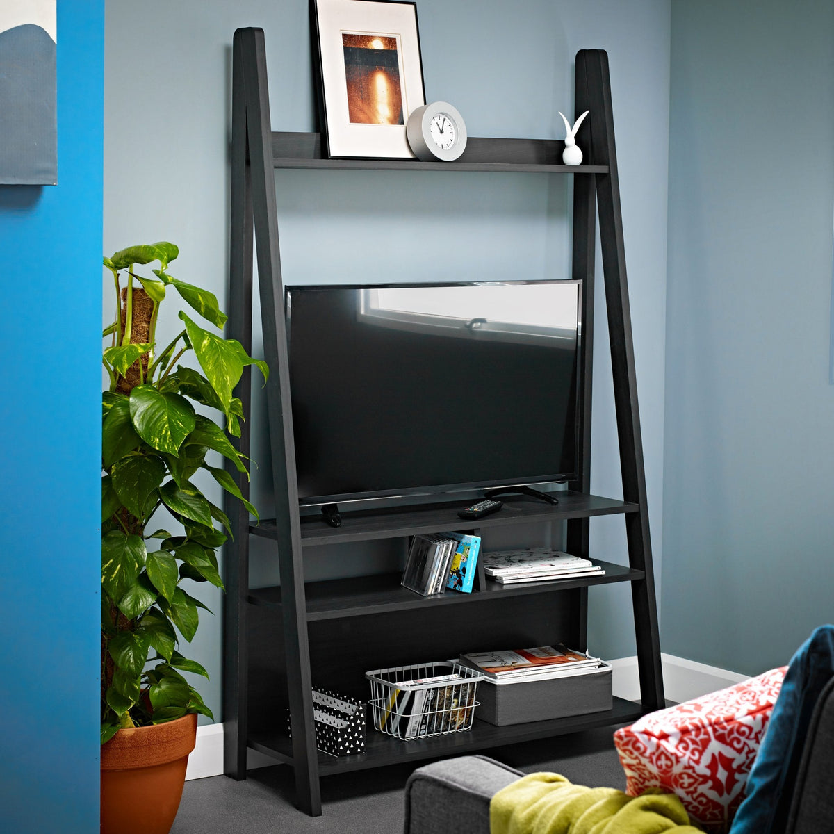 Torcross ladder TV unit