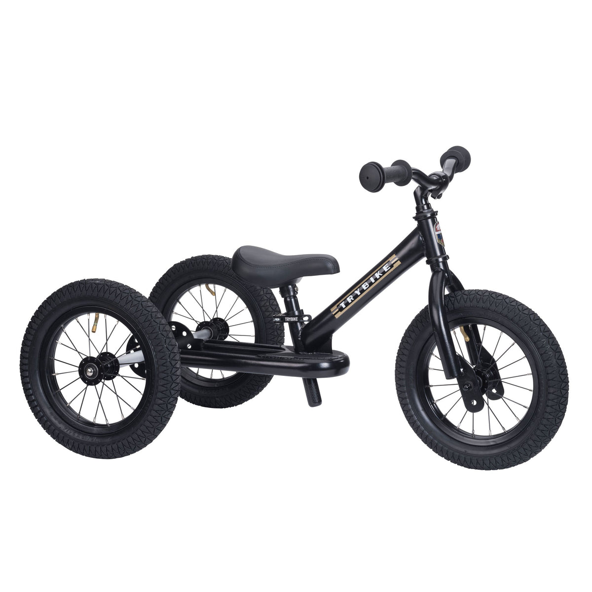 Trybike 2-in-1 in Black as a balance trike
