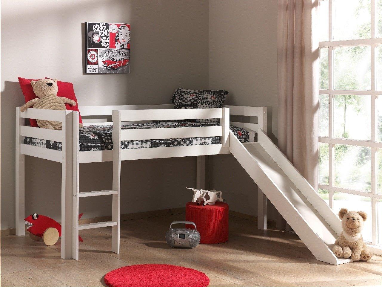 Pino Mid Sleeper with Slide - Millie & Jones