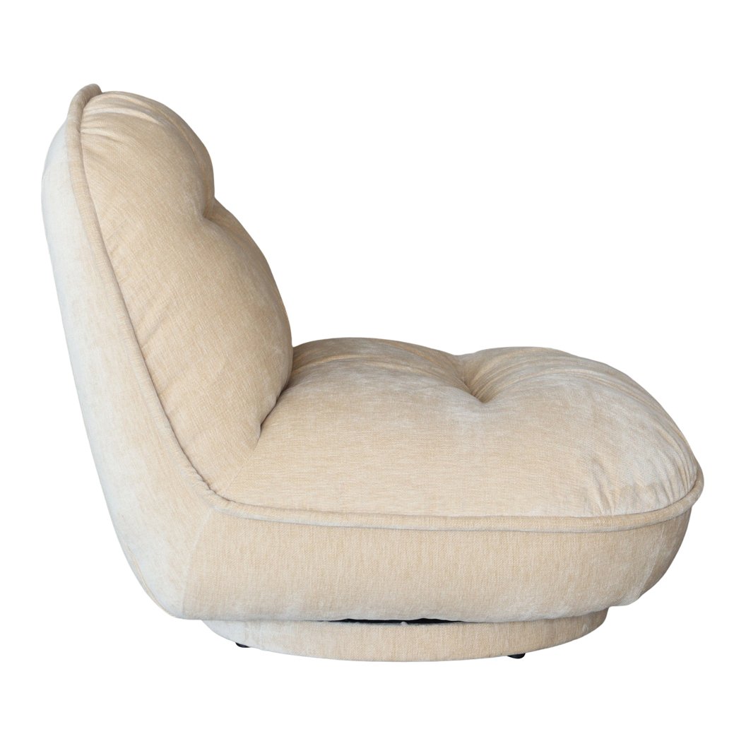 Wigmore chenille swivel chair