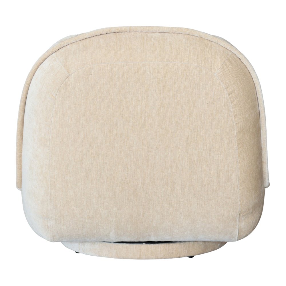 Wigmore chenille swivel chair