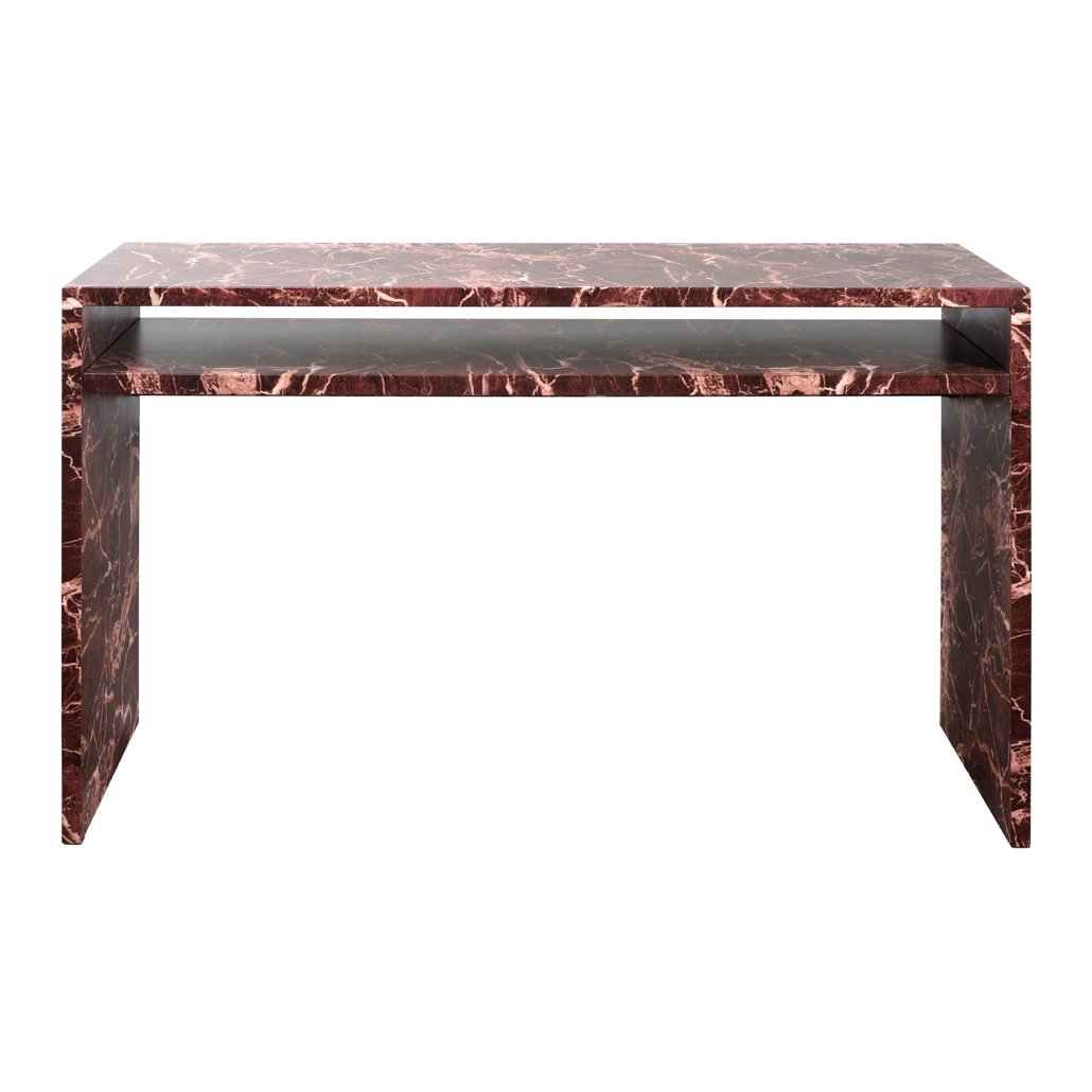 Woodbridge marble effect writing table