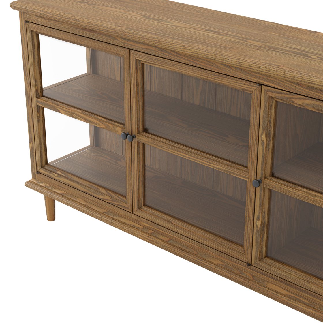 Woolacombe glass door sideboard