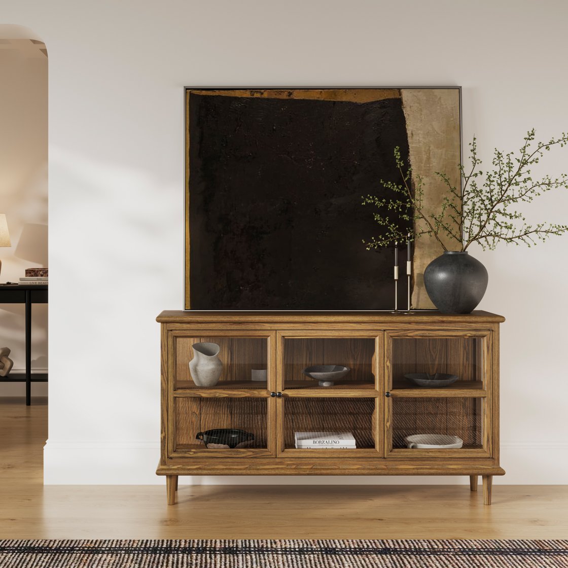 Woolacombe glass door sideboard
