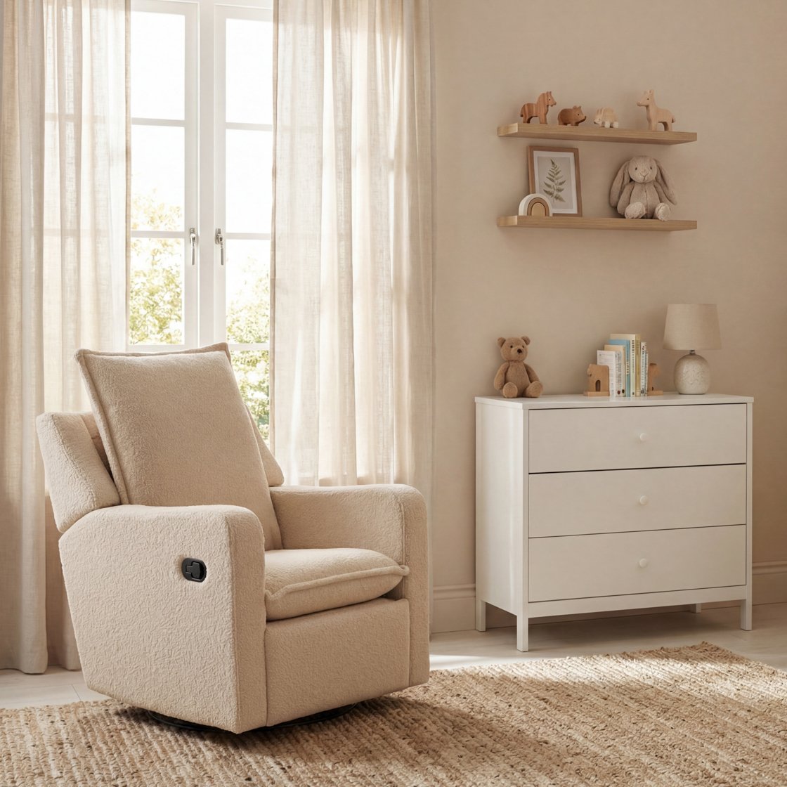 Wren swivel reclining nursing chair