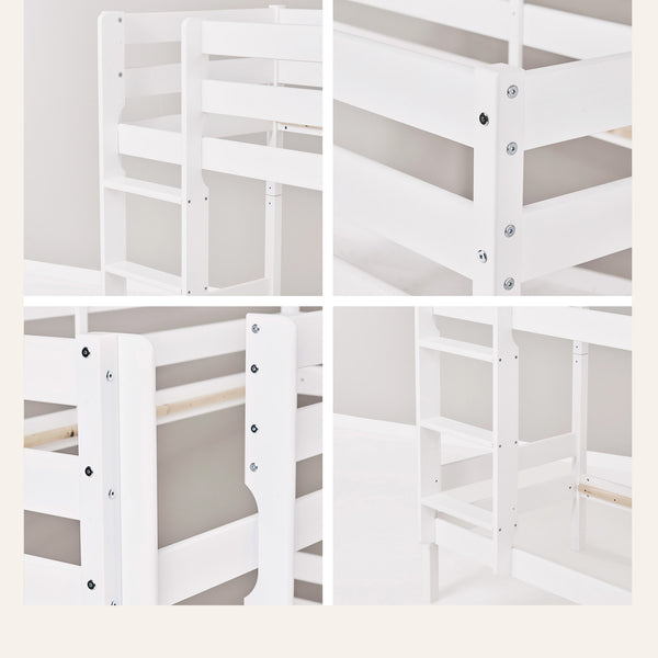 HoppeKids Shorty Bunk Bed with Drawers