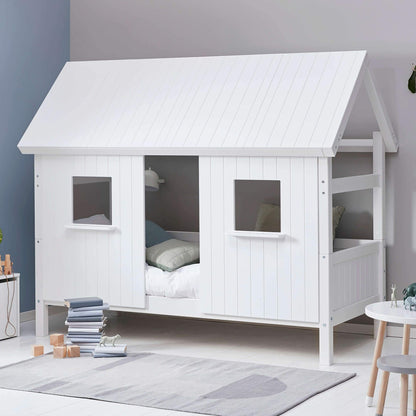 Nordic Playhouse Bed with Roof
