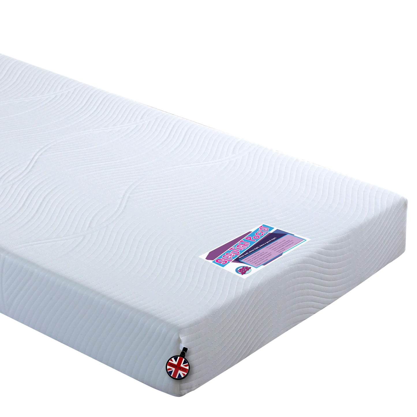 Sleeptight pocket continental small double mattress - full length