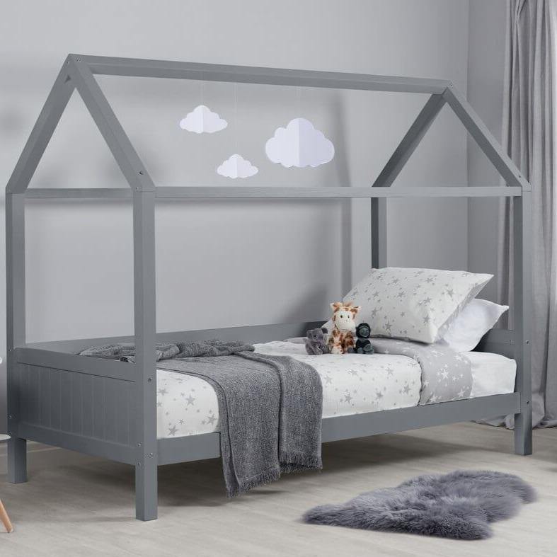 archie single home bed grey