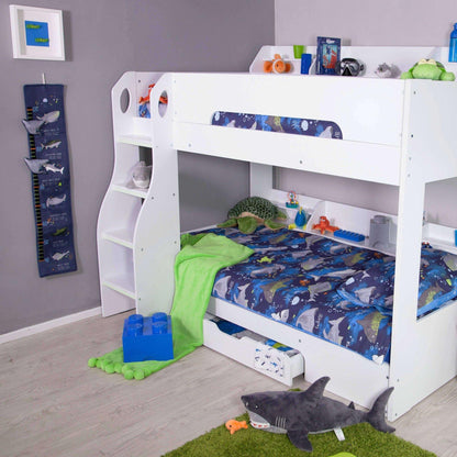 flick bunk bed white
