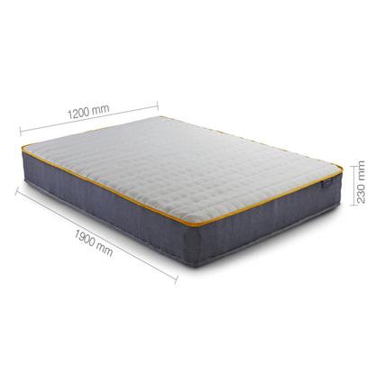 SleepSoul balance 800 pocket spring and memory foam small double mattress dimensions
