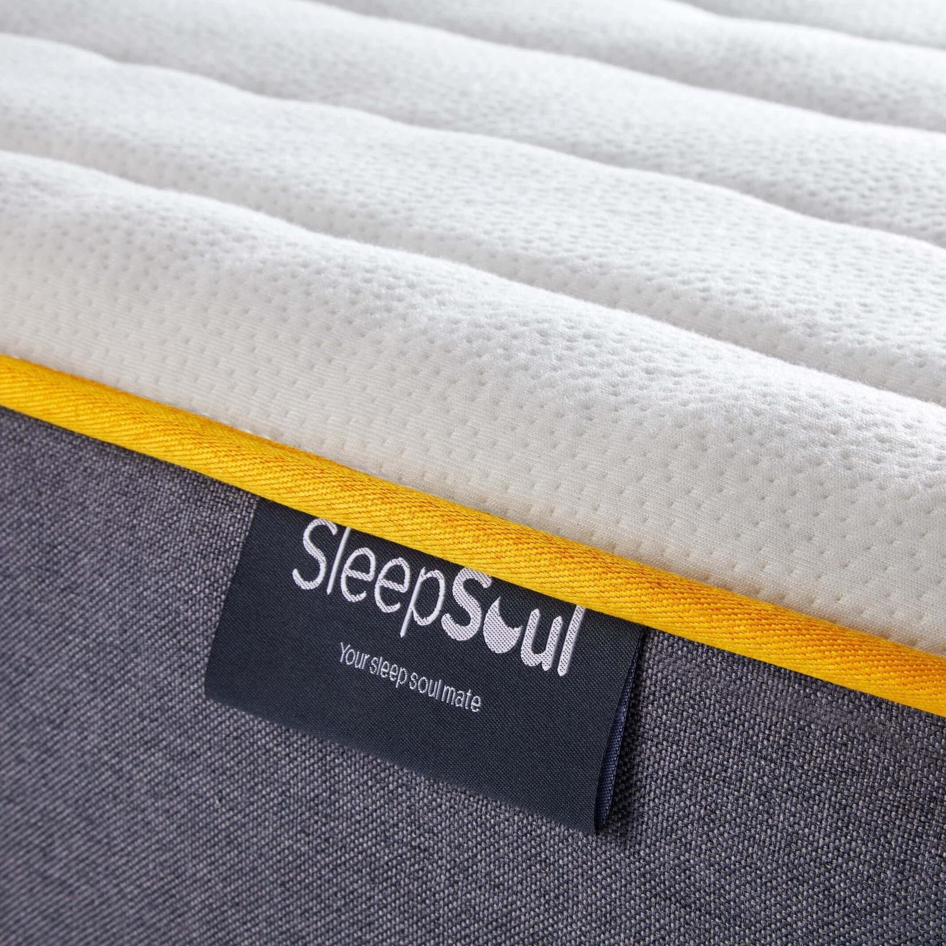 SleepSoul balance 800 pocket spring and memory foam standard single mattress branding