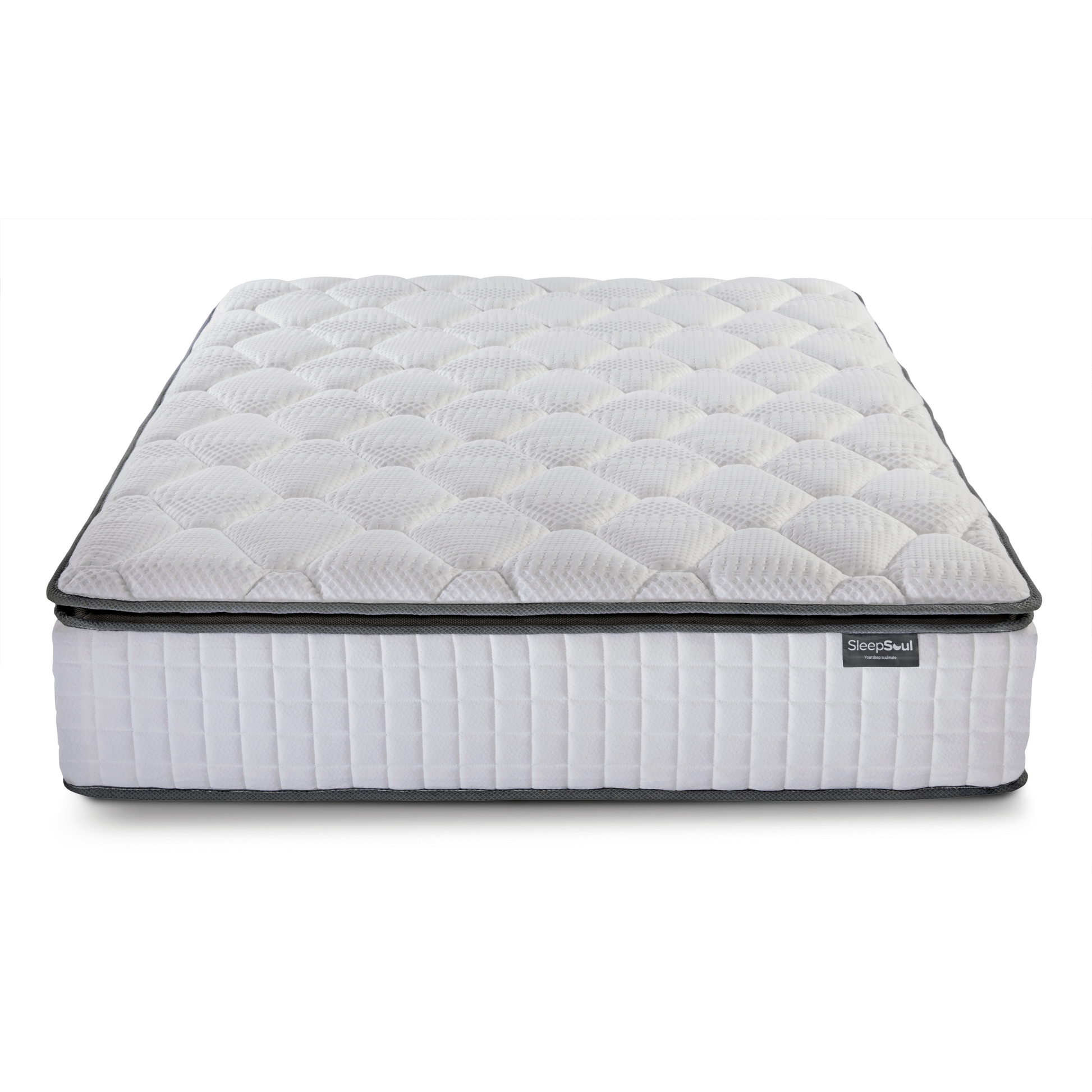 SleepSoul bliss 800 pocket spring and memory foam pillow top small double mattress full