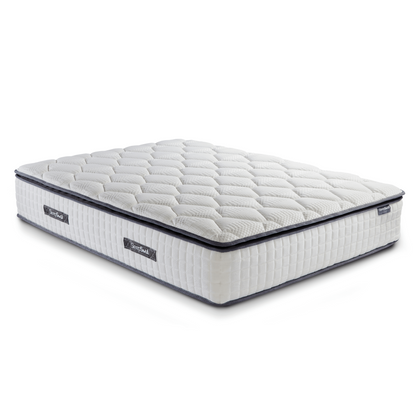 SleepSoul bliss 800 pocket spring and memory foam pillow top small double mattress