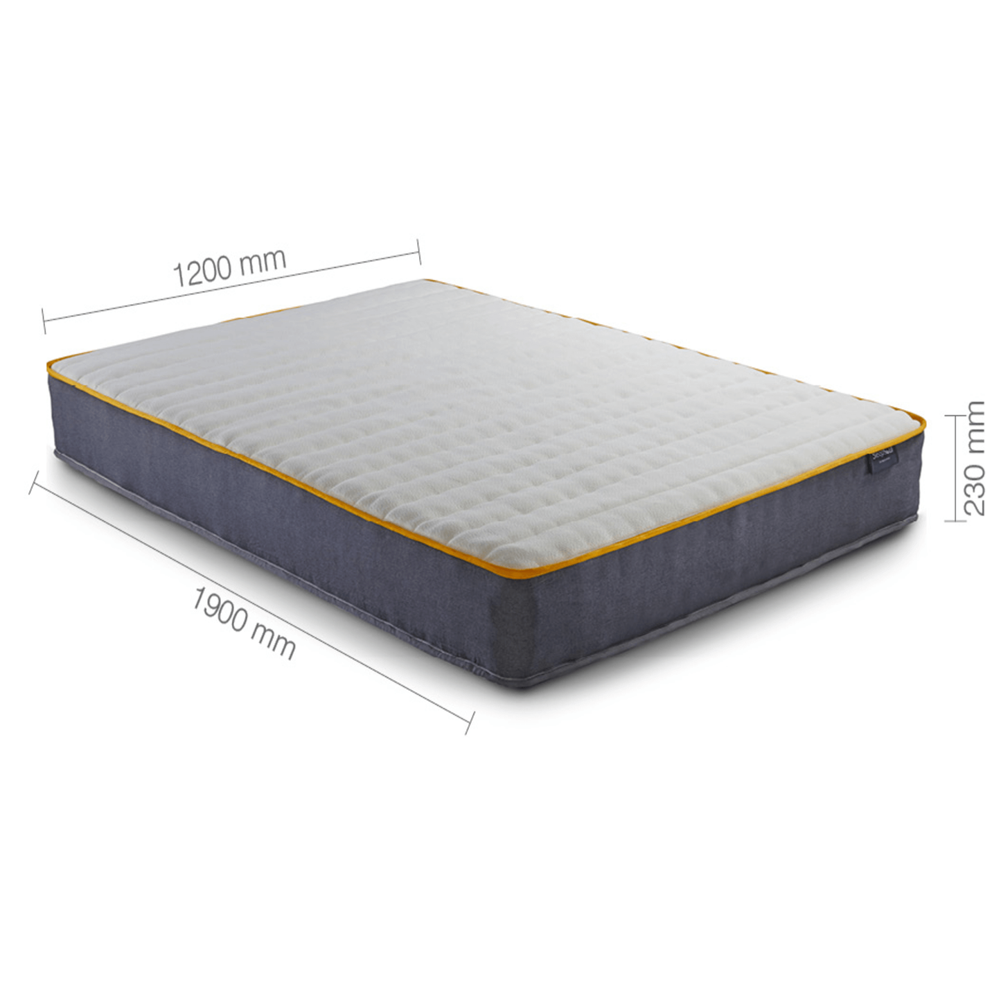 SleepSoul comfort 800 pocket spring small double mattress dimensions