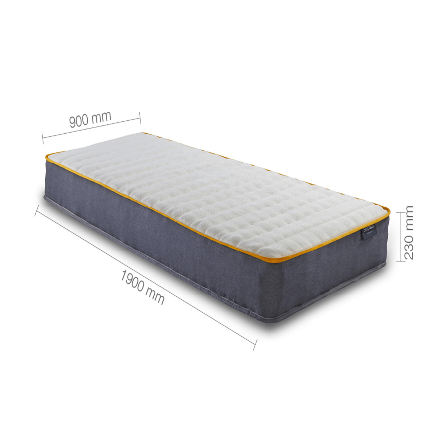 SleepSoul balance 800 pocket spring and memory foam standard single mattress dimensions